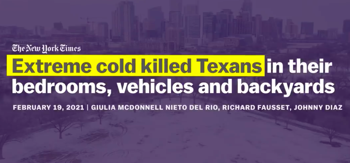 Artcile Title of Texans Killed.